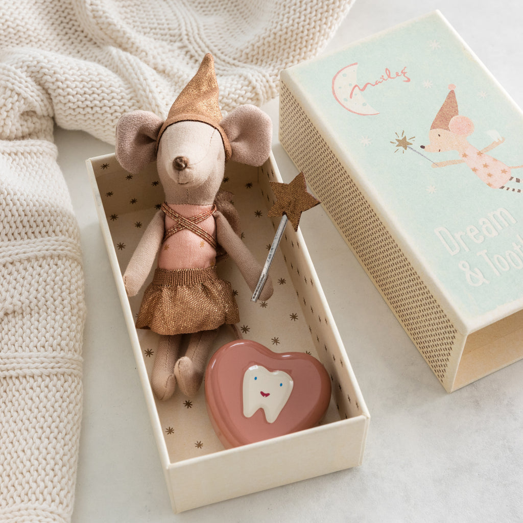Maileg Tooth Fairy Mouse In Matchbox