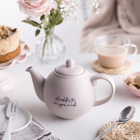 Personalised Engraved Teapot