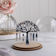 Silver Anniversary Family Tree Dome Decoration