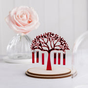 Ruby Anniversary Family Tree Dome Decoration