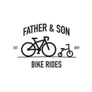 Personalised Father And Son Bike Ride T Shirt Set