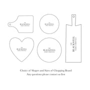 Personalised Family Christmas Chopping Board