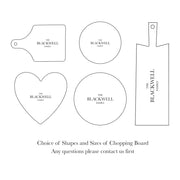 Personalised Family Chopping Board