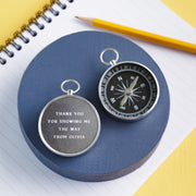 Personalised Engraved Compass For Her