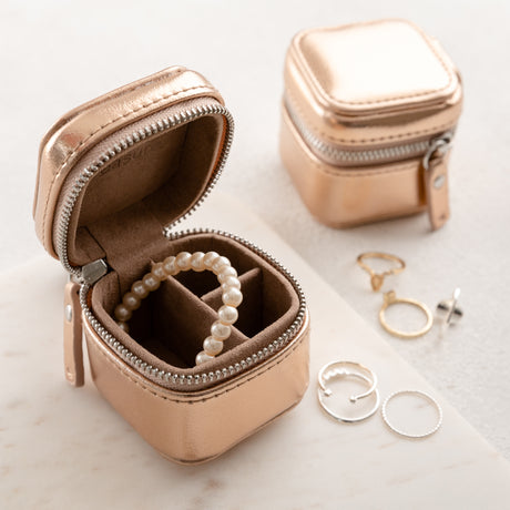 Cube Travel Jewellery Box