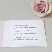 Personalised Wire Heart Graduation Card