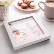 Personalised Handwriting Photo Box Frame For Her