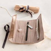 Rose Gold Jewellery Roll For Mother's Day