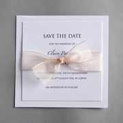 Organza Wedding Invitation