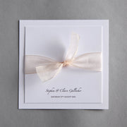 Organza Wedding Invitation
