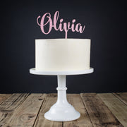 Personalised Acrylic Cake Topper