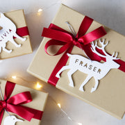 Personalised Arctic Animal Christmas Gift Tag
