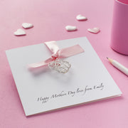 Happy Mother's Day Card With Wire Heart