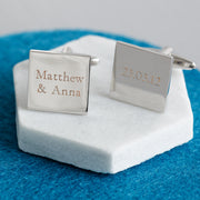 Personalised Engraved Cufflinks