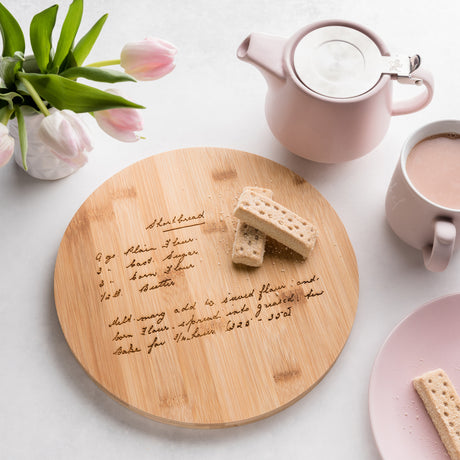 Personalised Handwriting Recipe Chopping Board For Her