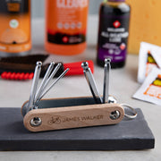 Personalised Bicycle Allen Keys With Service Pack