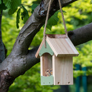 Wooden Garden Bird Feeder