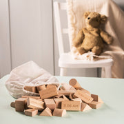 Personalised Baby Wooden Blocks