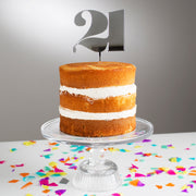 Personalised Elegant Age Cake Topper