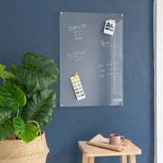 SECONDS Clear Acrylic Dry Erase Notice Board