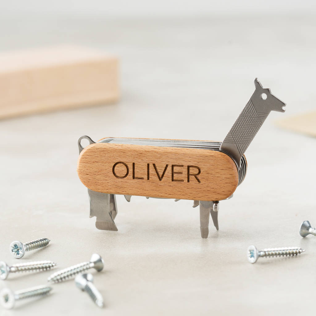 Personalised Animal Multi Tool Kit