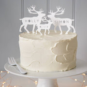 Personalised Arctic Animal Cake Toppers