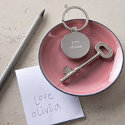 Personalised Child's Handwriting Father's Day Keyring