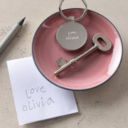 Personalised Child's Handwriting Father's Day Keyring
