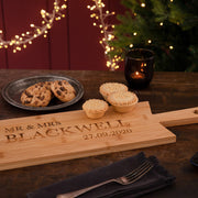 Personalised Couples Large Chopping Board