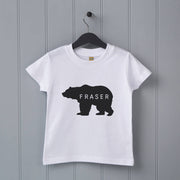 Personalised Father's Day Daddy Bear T Shirt Set