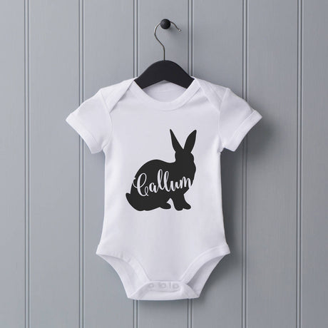 Personalised Easter Rabbit Baby Grow