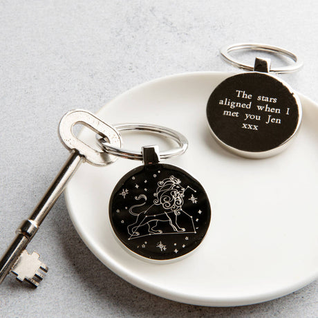 Personalised Engraved Constellation Keyring