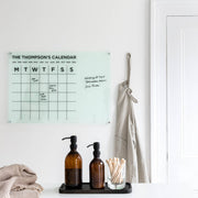 Personalised Family Acrylic Kitchen Planner