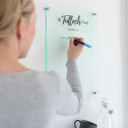 Personalised Family Acrylic Shopping List
