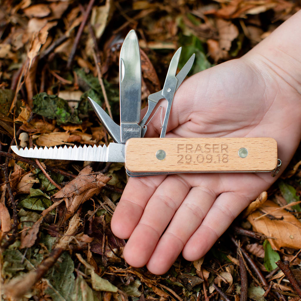 Personalised First Pocket Knife