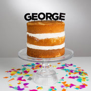 Personalised Individual Letters Cake Topper