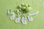 Personalised Name Rabbit Decoration