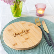 Personalised Round Chopping Board