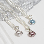 Personalised Swarovski Birthstone Card