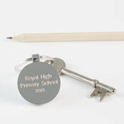 Personalised Thank You Teacher Keyring