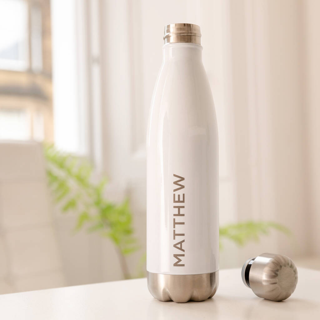 Personalised Water Bottle For Him