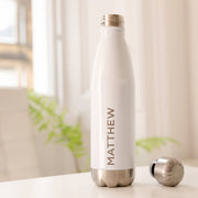 Personalised Water Bottle For Him