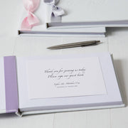 Personalised Wedding Guest Book