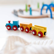 Personalised Wooden Big Journey Train Set
