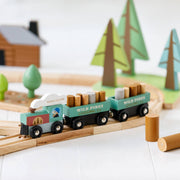 Personalised Wooden Wild Pines Train Set