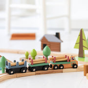 Personalised Wooden Wild Pines Train Set