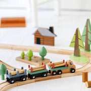 Personalised Wooden Wild Pines Train Set