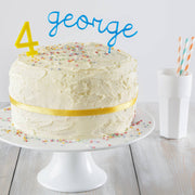 Personalised Birthday Cake Topper