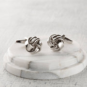 Silver Knot Cufflinks