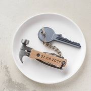 Wooden Anniversary Multi Tool Keyring